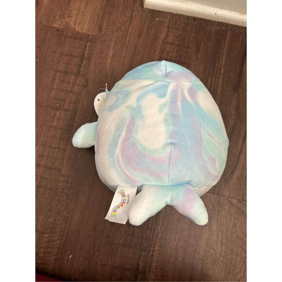 Squishmallows Kellytoy NWT Sea Life Squad 8" Laslow the Beluga Plush Doll Toy - Picture 5 of 6